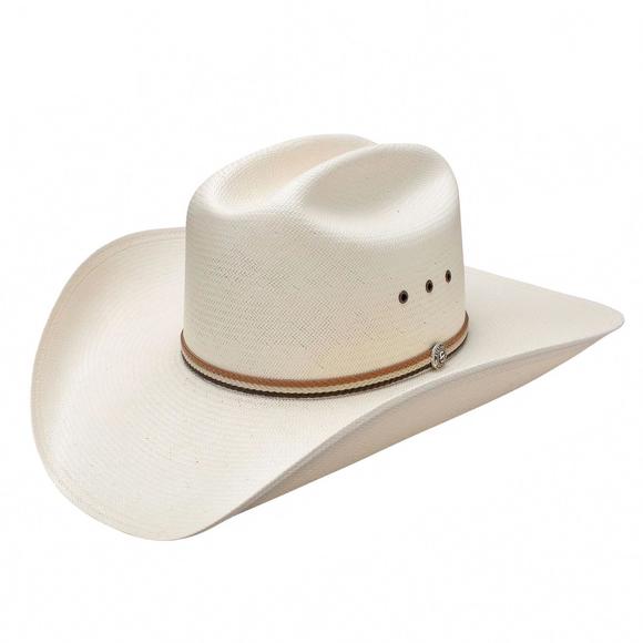NEW STETSON unisex hobbs 10x straw hat in natural - Picture 1 of 7